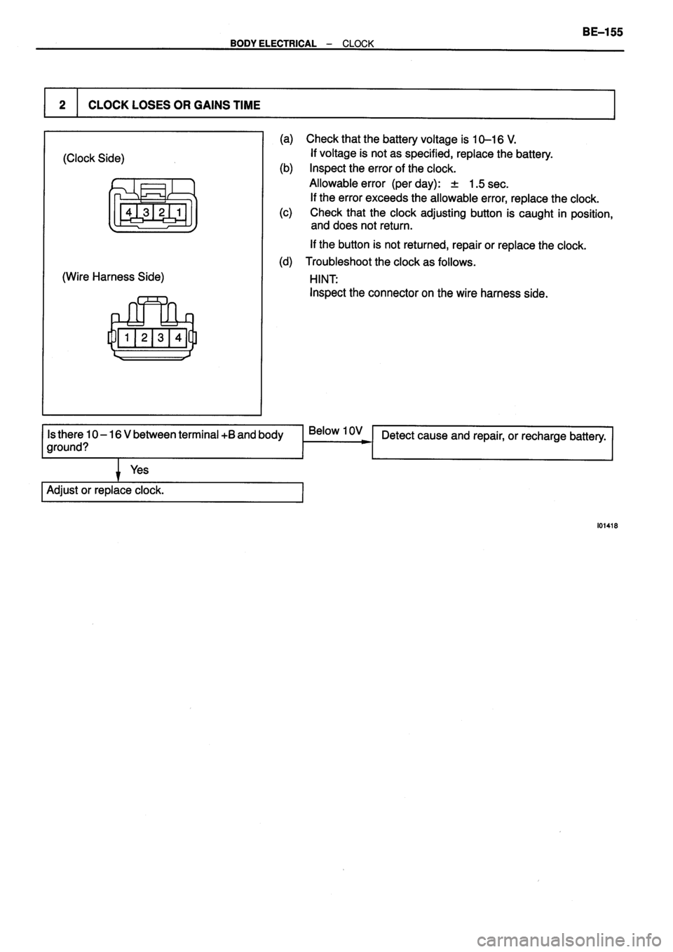 TOYOTA VERSO 1999  Repair Manual 