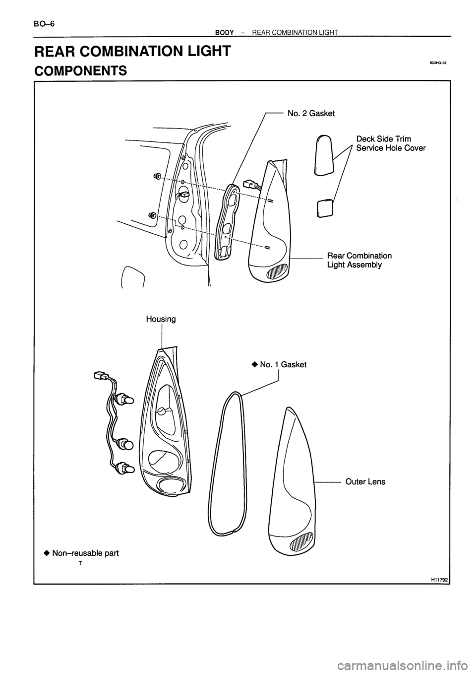 TOYOTA VERSO 1999  Repair Manual 