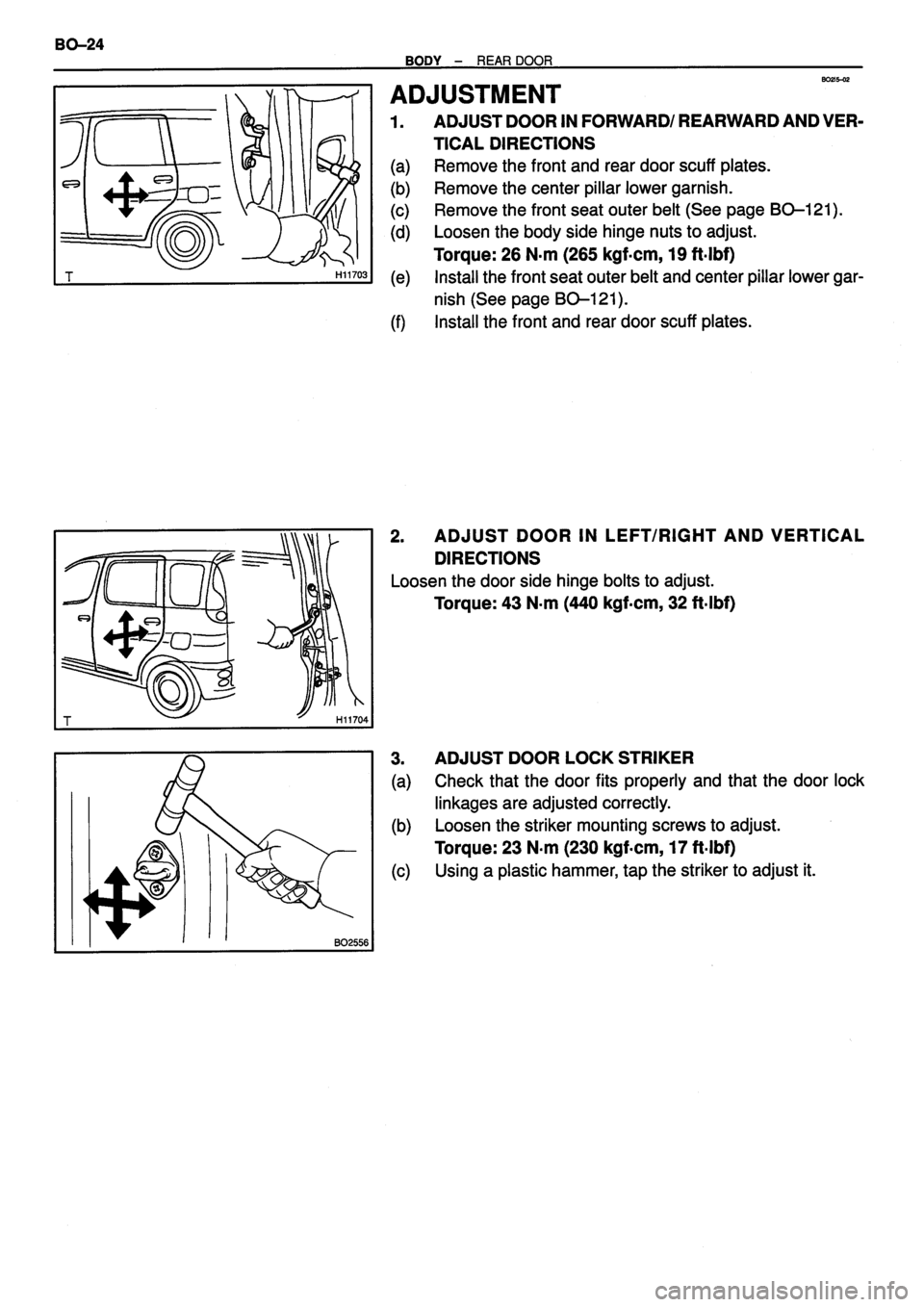TOYOTA VERSO 1999  Repair Manual 