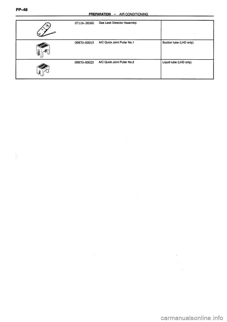 TOYOTA VERSO 1999  Repair Manual 