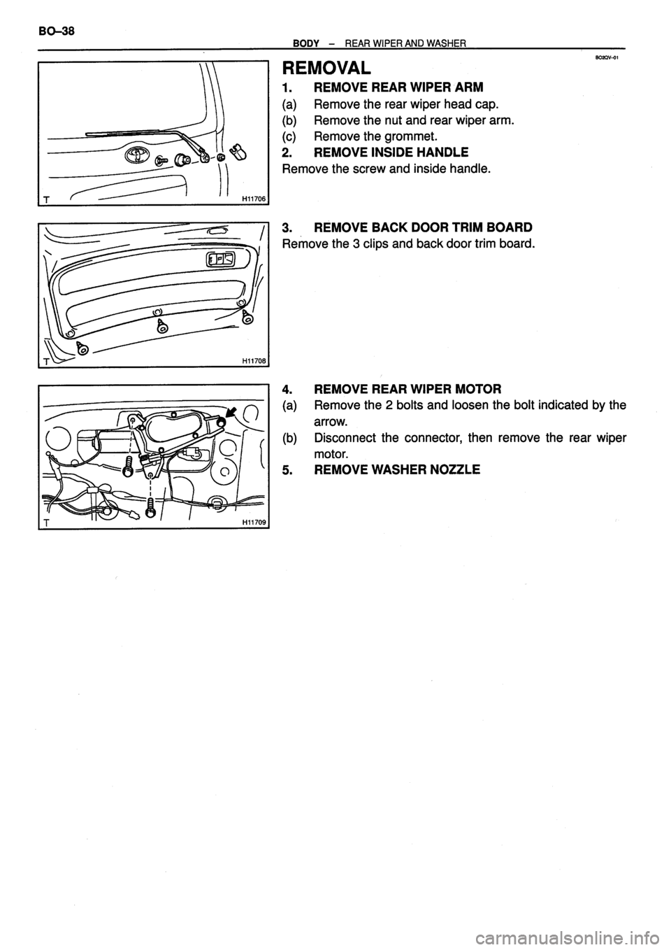 TOYOTA VERSO 1999  Repair Manual 