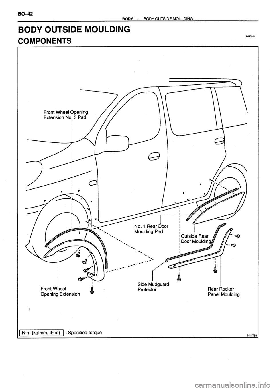 TOYOTA VERSO 1999  Repair Manual 