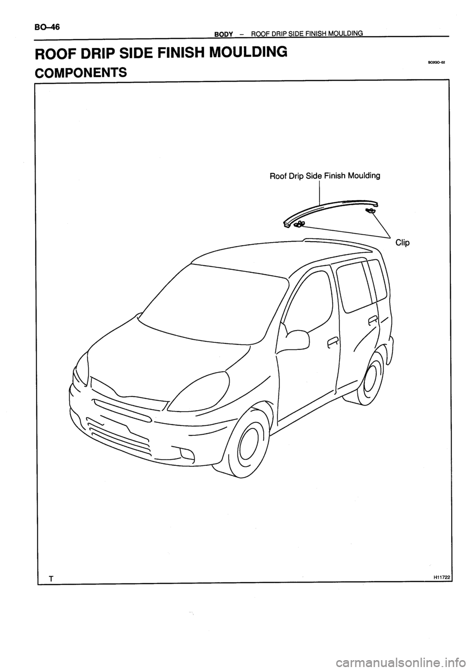 TOYOTA VERSO 1999  Repair Manual 