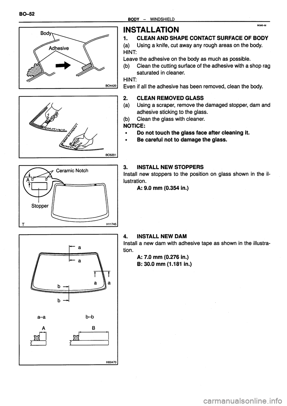 TOYOTA VERSO 1999  Repair Manual 