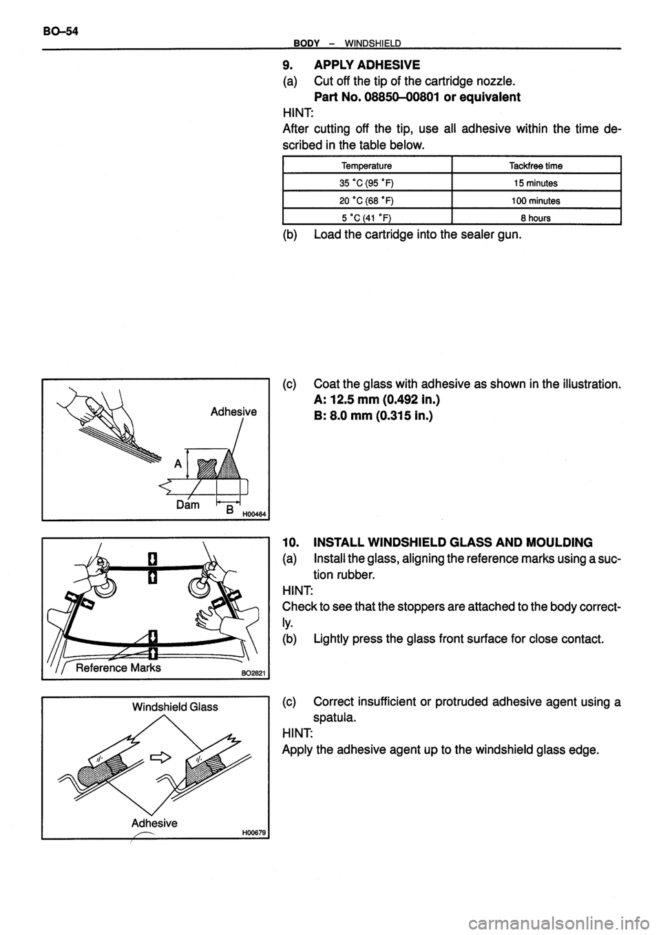 TOYOTA VERSO 1999  Repair Manual 