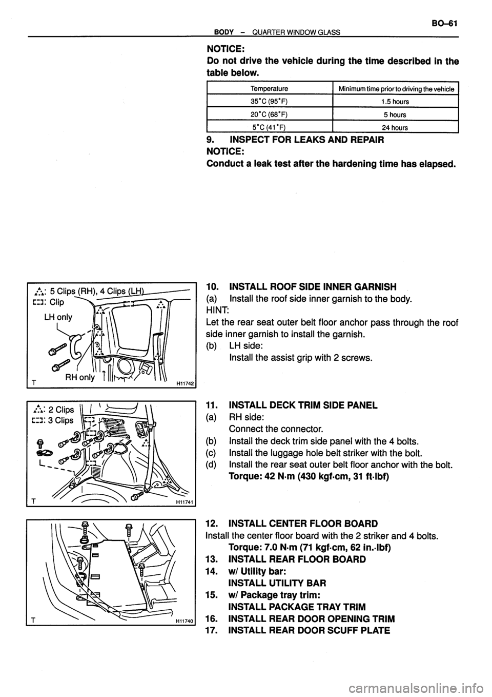 TOYOTA VERSO 1999  Repair Manual 