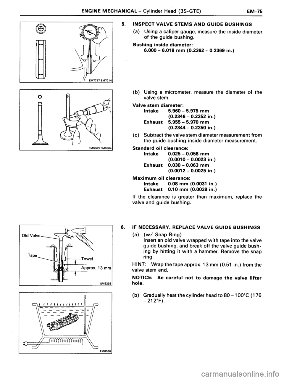 TOYOTA MR-2 1991  Factory Repair Manual 