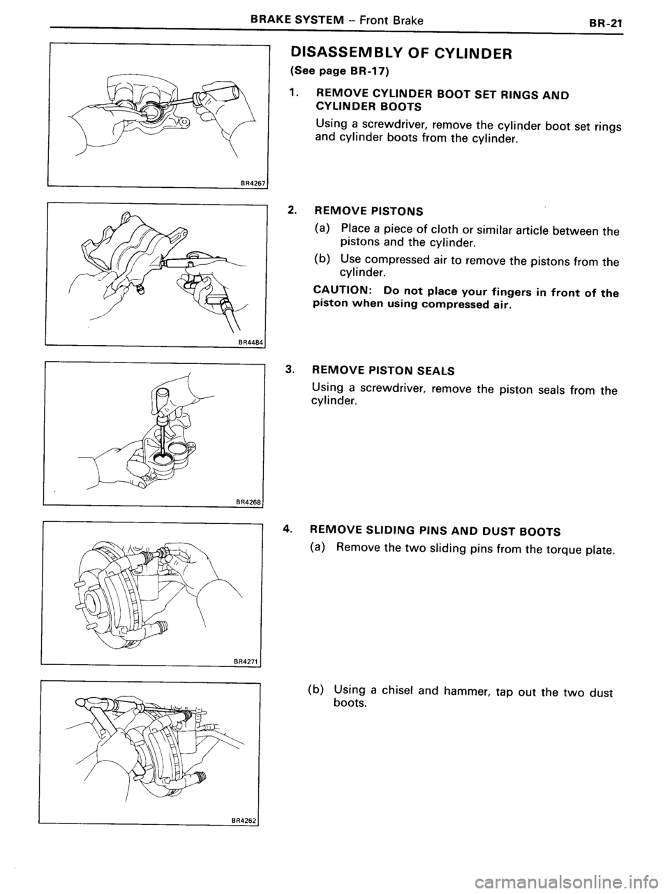 TOYOTA MR-2 1991  Factory Repair Manual 