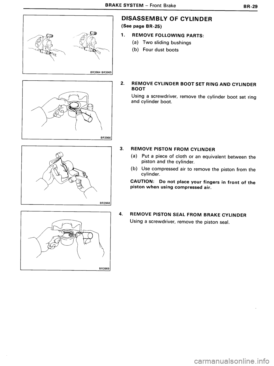 TOYOTA MR-2 1991  Factory Repair Manual 