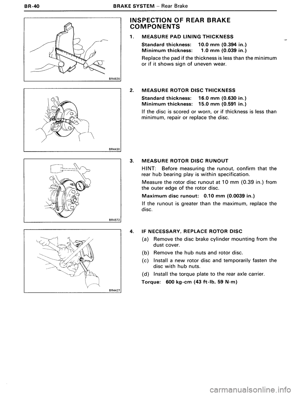 TOYOTA MR-2 1991  Factory Repair Manual 
