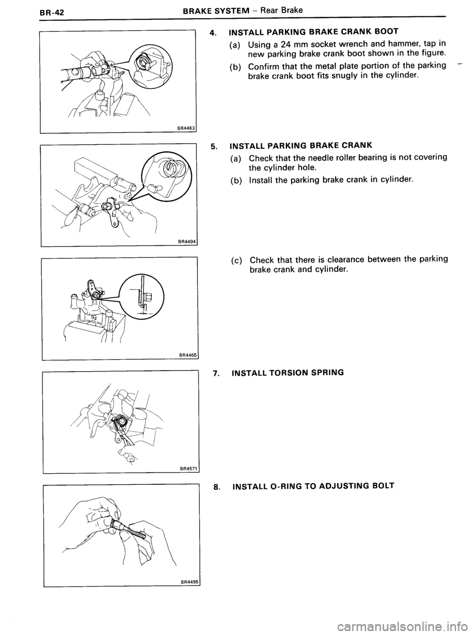 TOYOTA MR-2 1991  Factory Repair Manual 