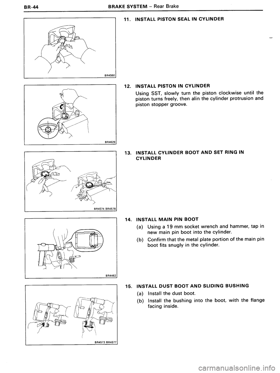 TOYOTA MR-2 1991  Factory Repair Manual 