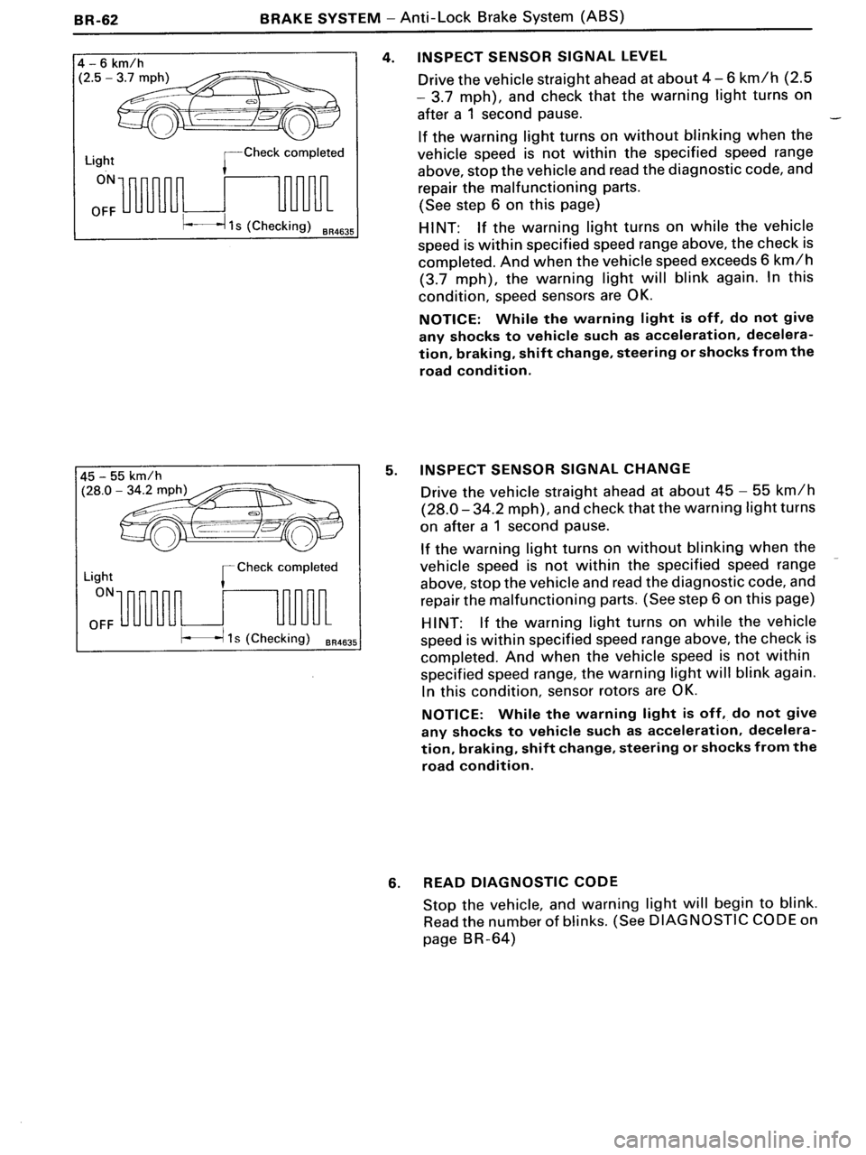 TOYOTA MR-2 1991  Factory Repair Manual 