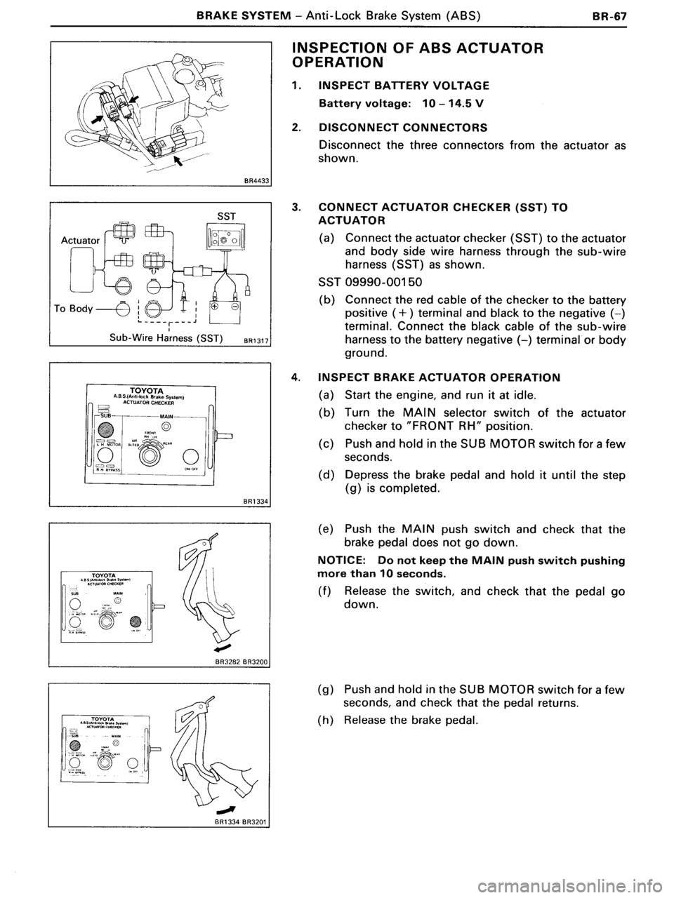 TOYOTA MR-2 1991  Factory Repair Manual 