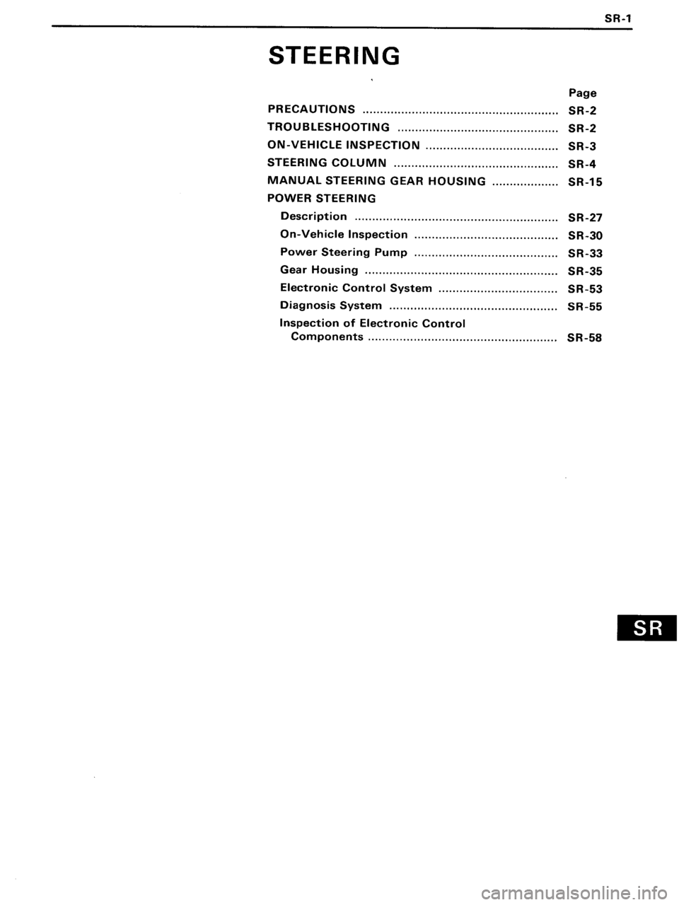 TOYOTA MR-2 1991  Factory Repair Manual 