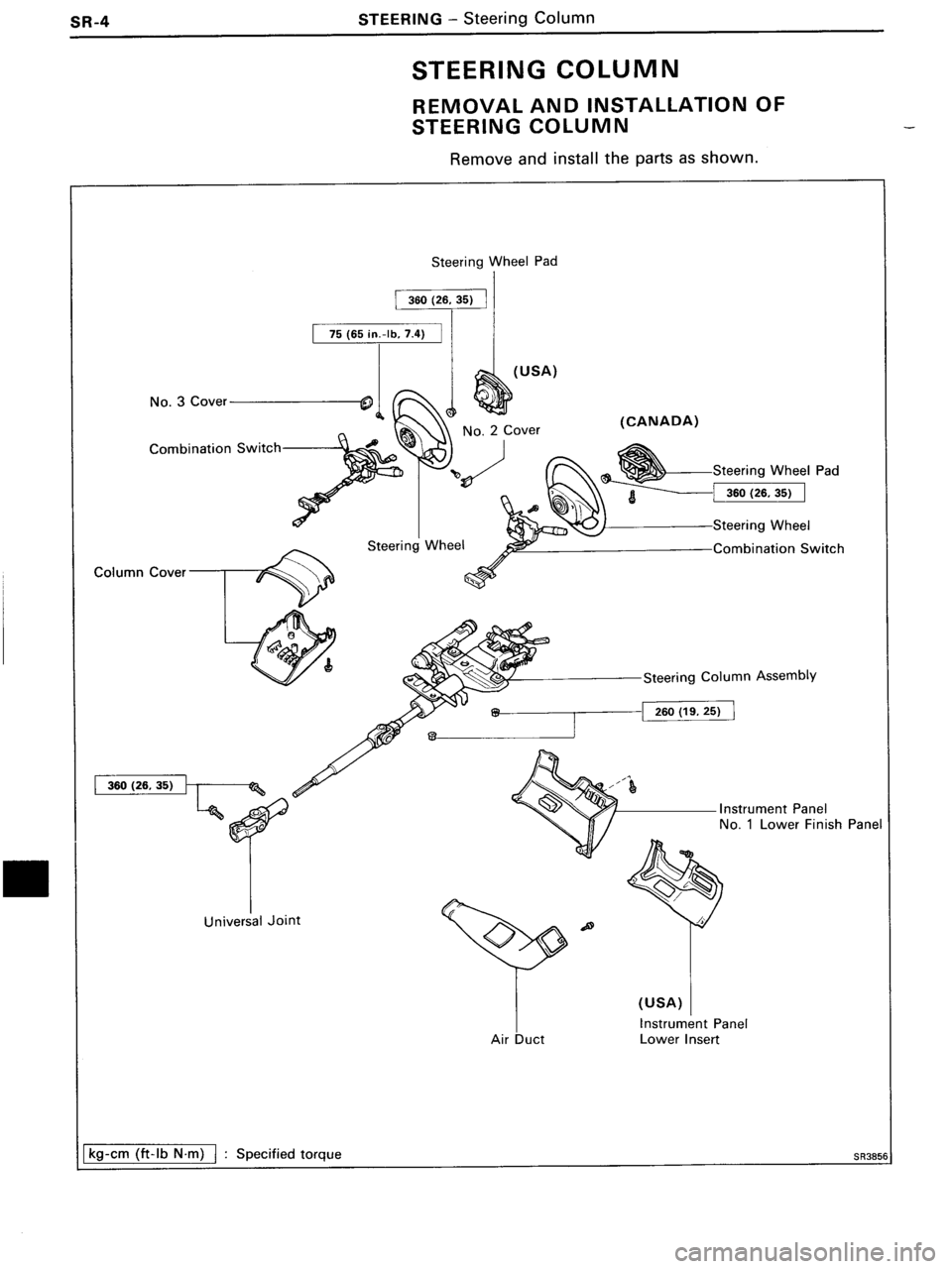 TOYOTA MR-2 1991  Factory Repair Manual 