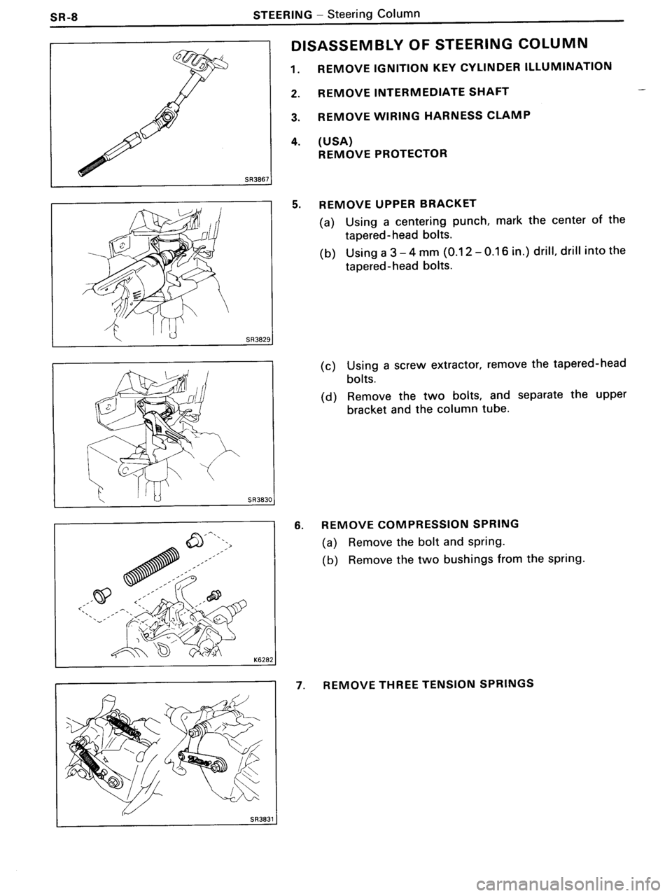 TOYOTA MR-2 1991  Factory Repair Manual 