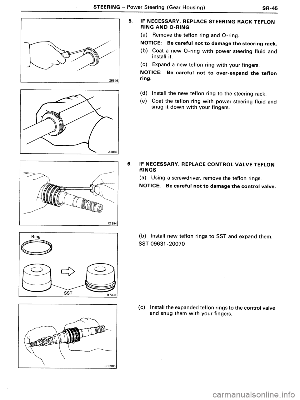 TOYOTA MR-2 1991  Factory Repair Manual 