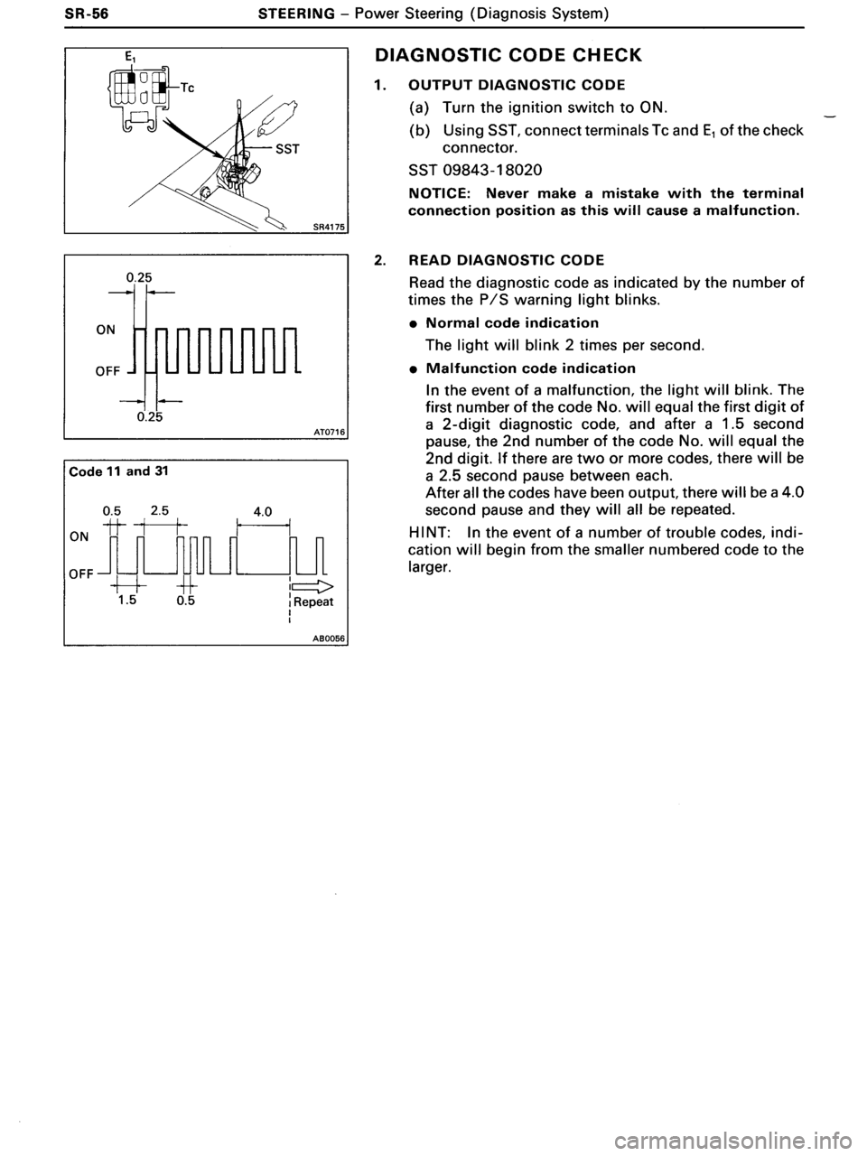 TOYOTA MR-2 1991  Factory Repair Manual 