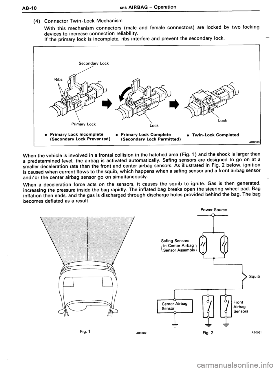 TOYOTA MR-2 1991  Factory Repair Manual 