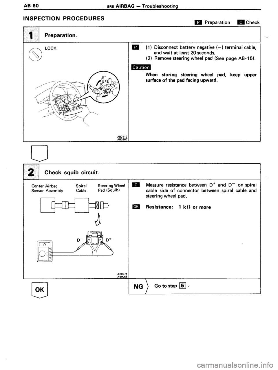 TOYOTA MR-2 1991  Factory Repair Manual 