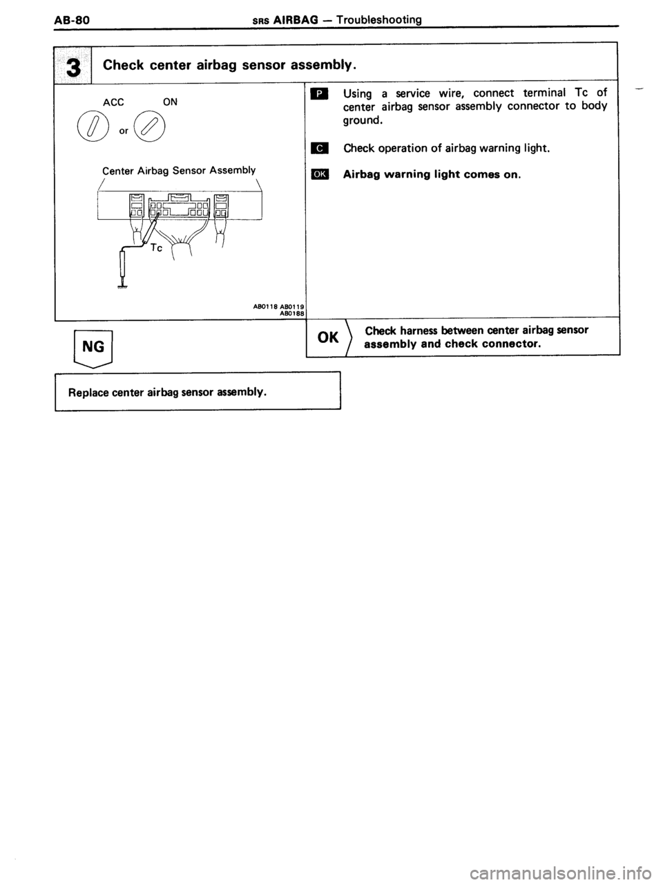 TOYOTA MR-2 1991  Factory Repair Manual 