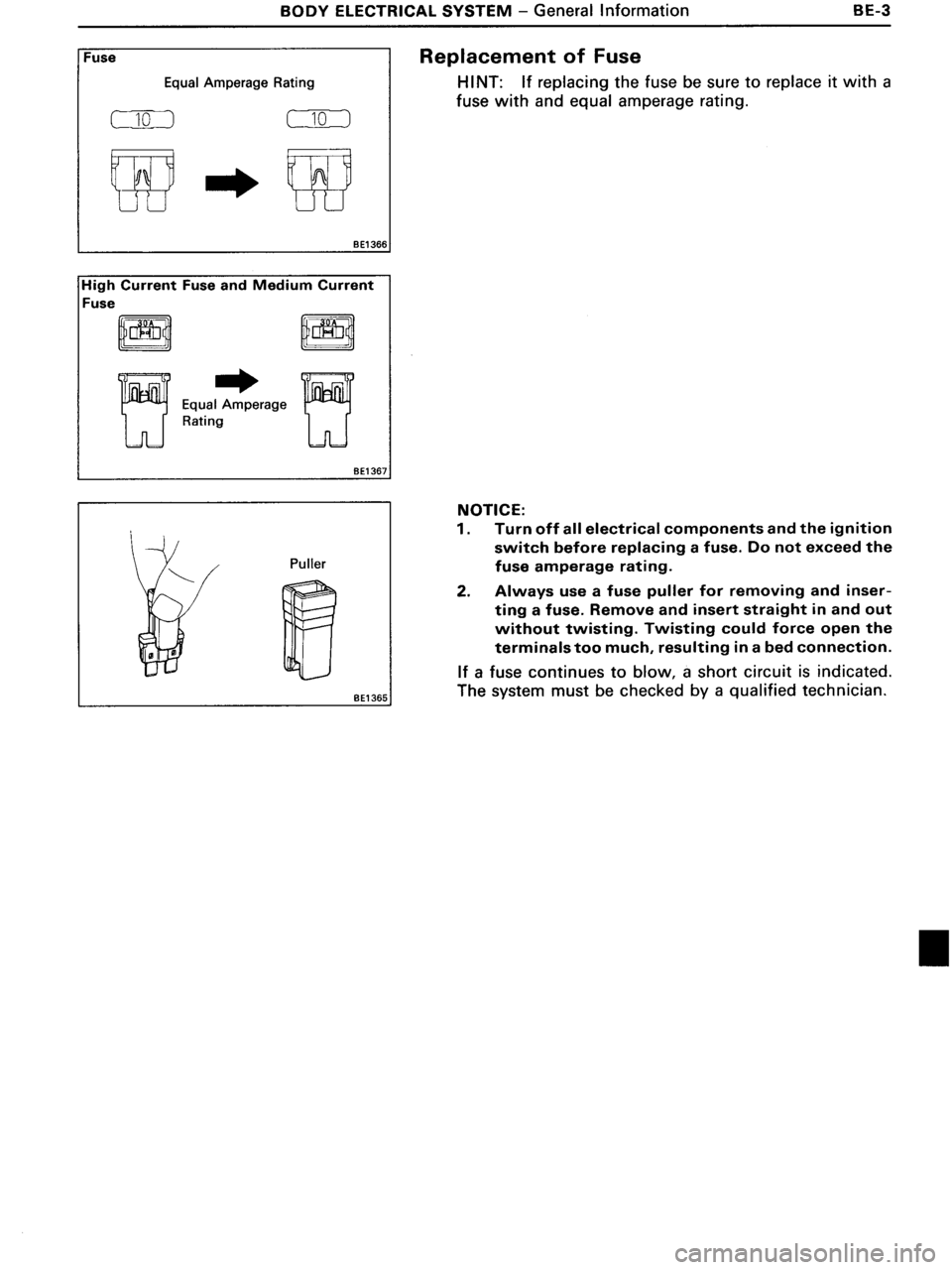 TOYOTA MR-2 1991  Factory Repair Manual 
