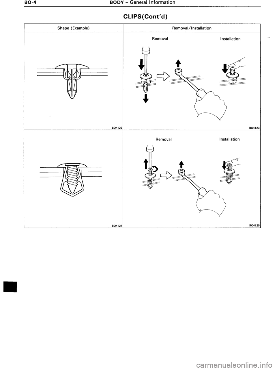 TOYOTA MR-2 1991  Factory Repair Manual 
