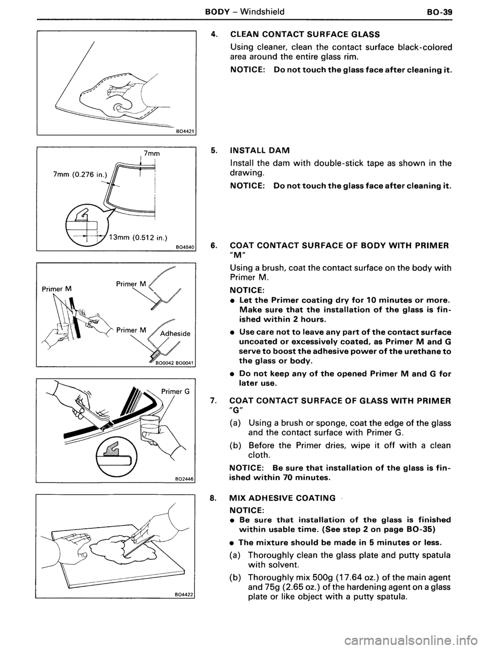 TOYOTA MR-2 1991  Factory Repair Manual 
