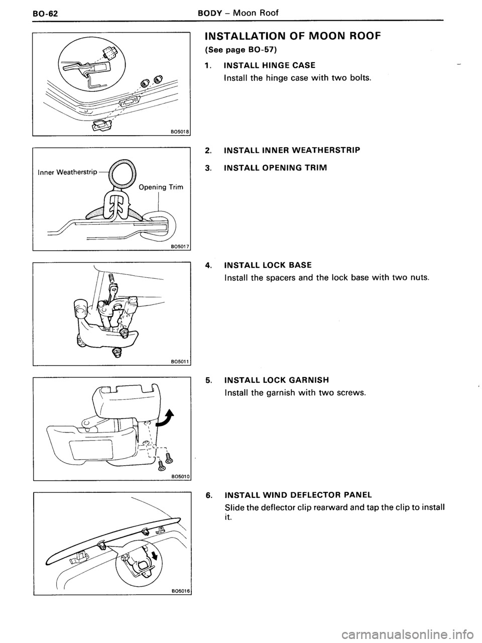 TOYOTA MR-2 1991  Factory Repair Manual 