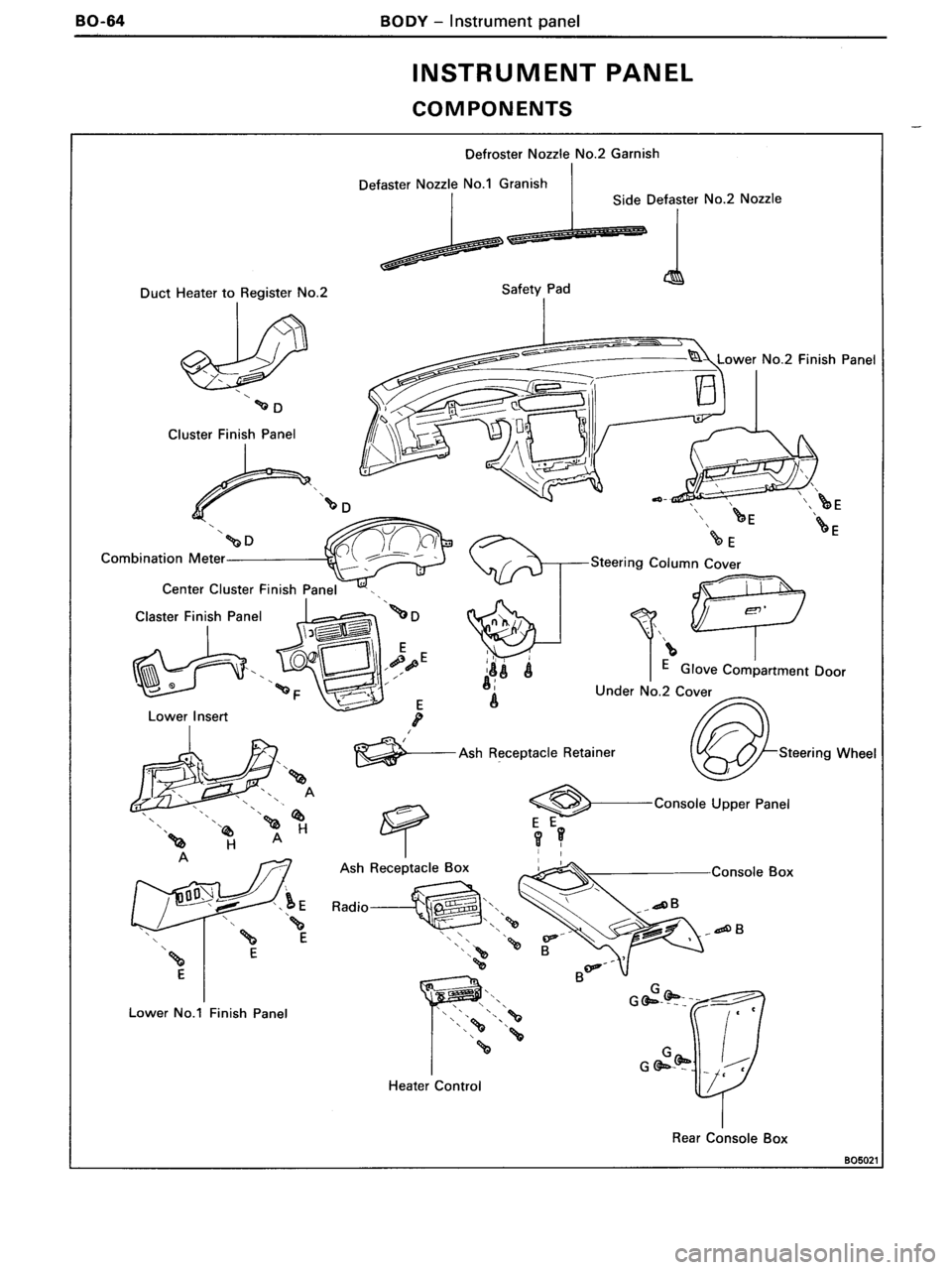 TOYOTA MR-2 1991  Factory Repair Manual 