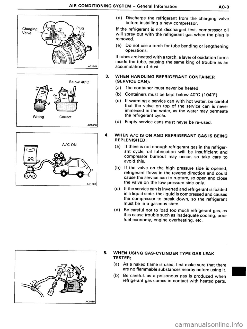 TOYOTA MR-2 1991  Factory Repair Manual 