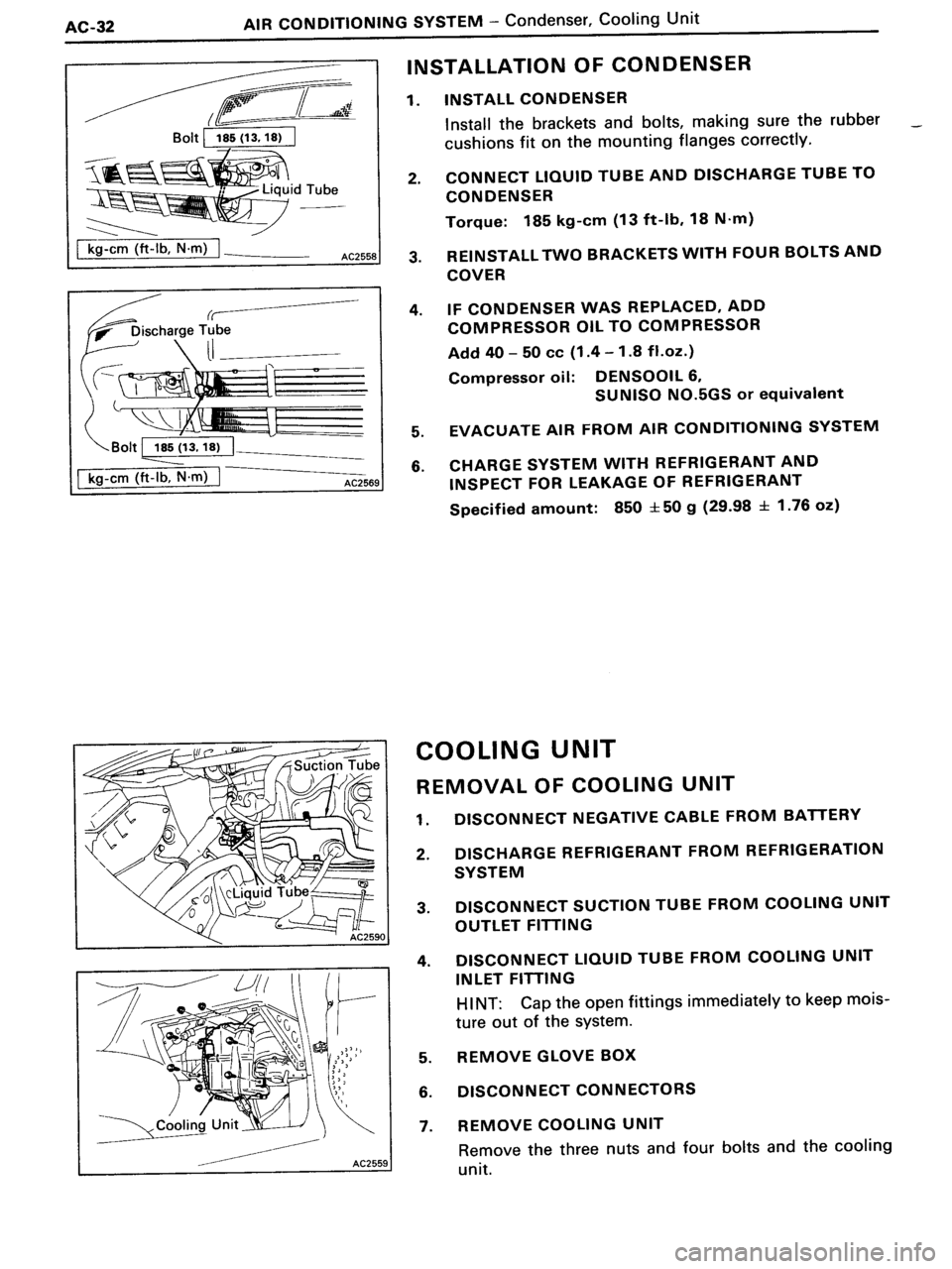TOYOTA MR-2 1991  Factory Repair Manual 