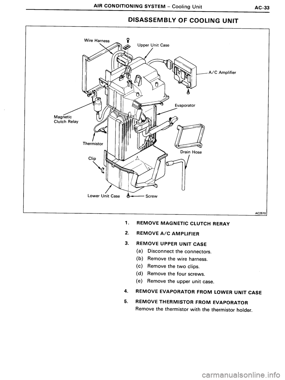 TOYOTA MR-2 1991  Factory Repair Manual 