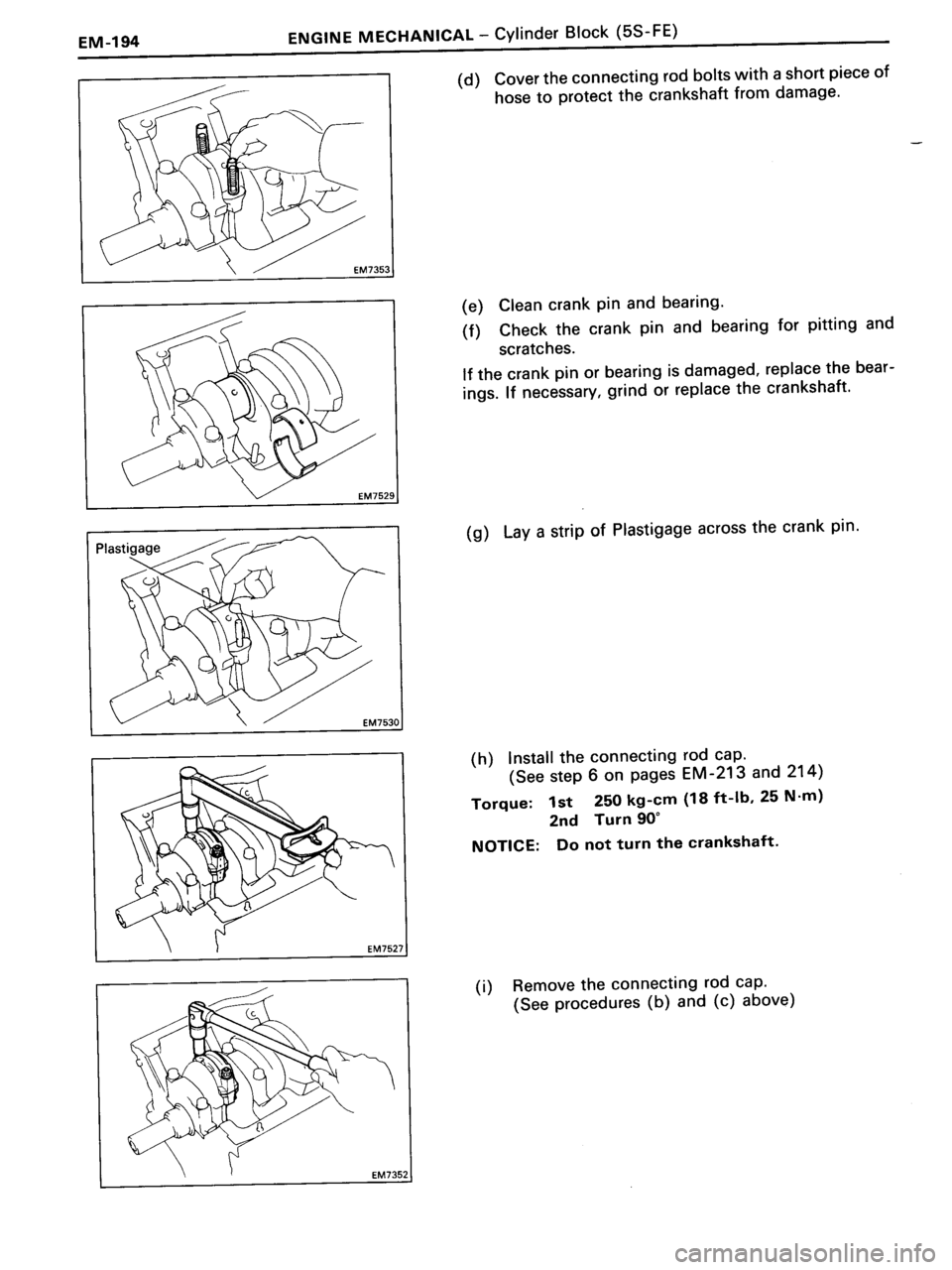 TOYOTA MR-2 1991  Factory Repair Manual 