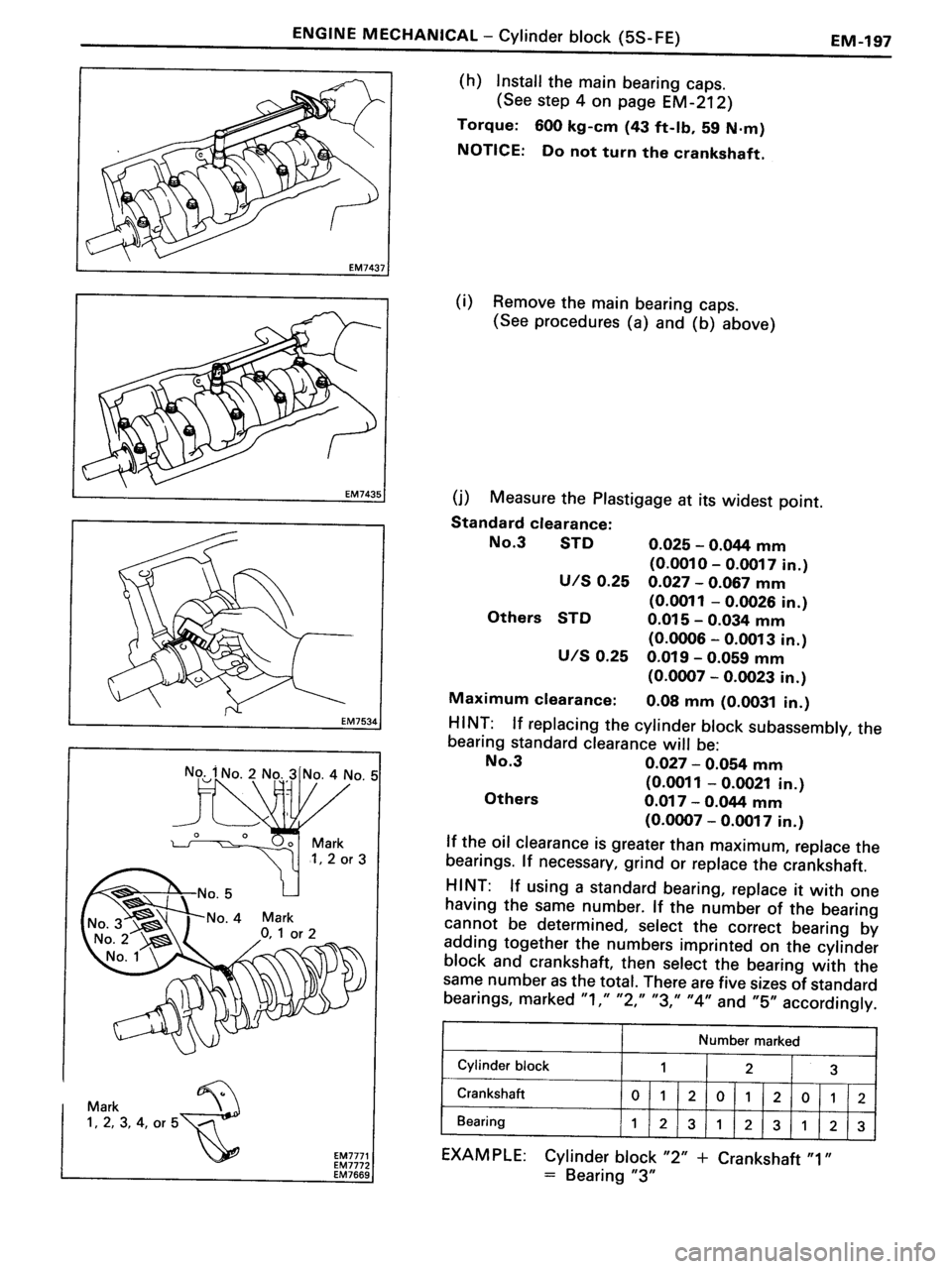 TOYOTA MR-2 1991  Factory Repair Manual 