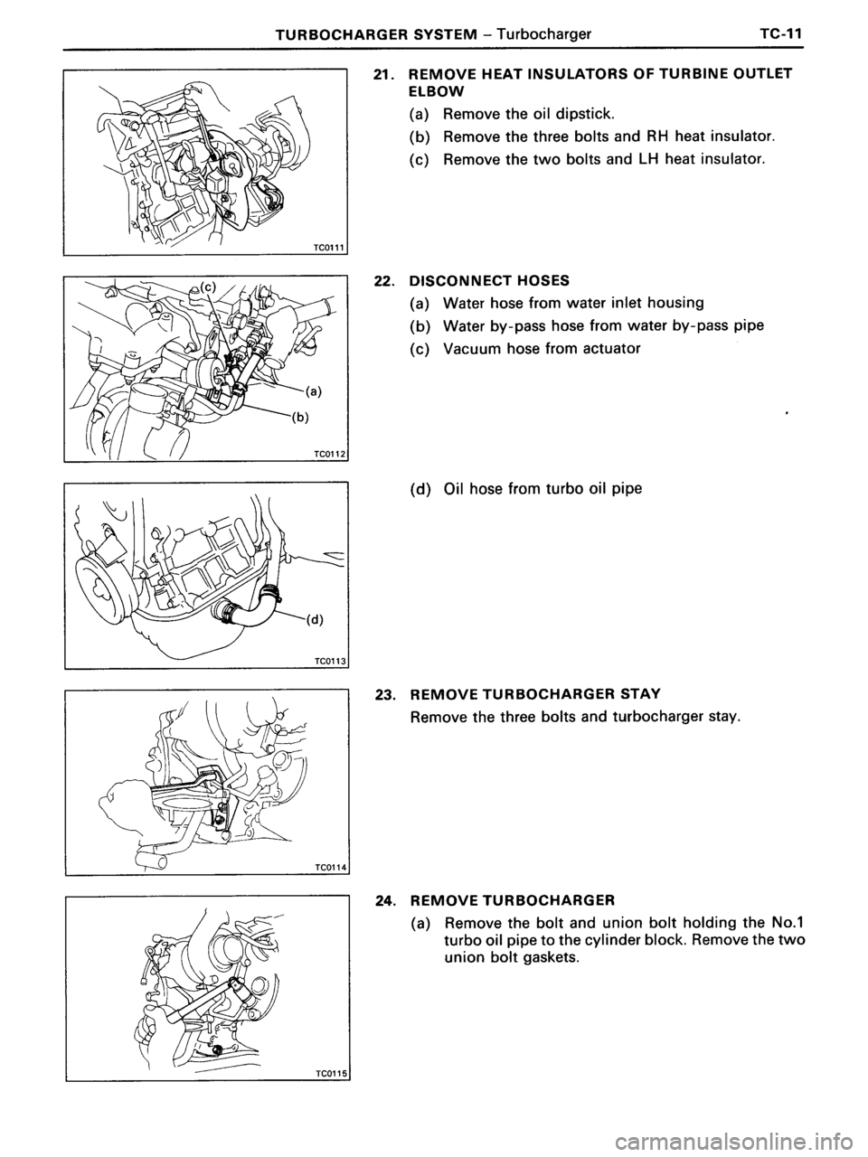 TOYOTA MR-2 1991  Factory Repair Manual 