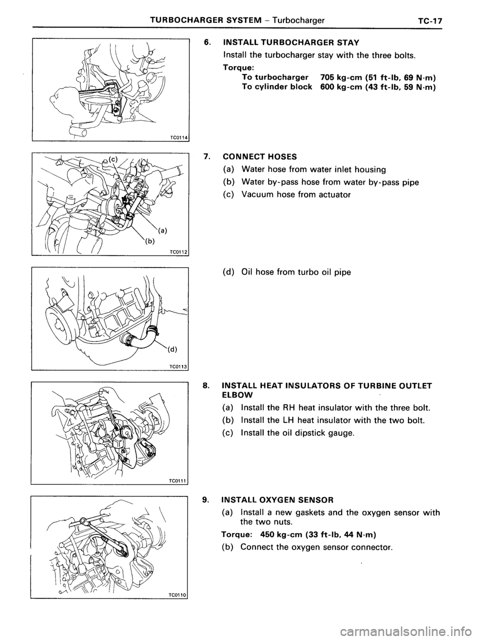 TOYOTA MR-2 1991  Factory Repair Manual 