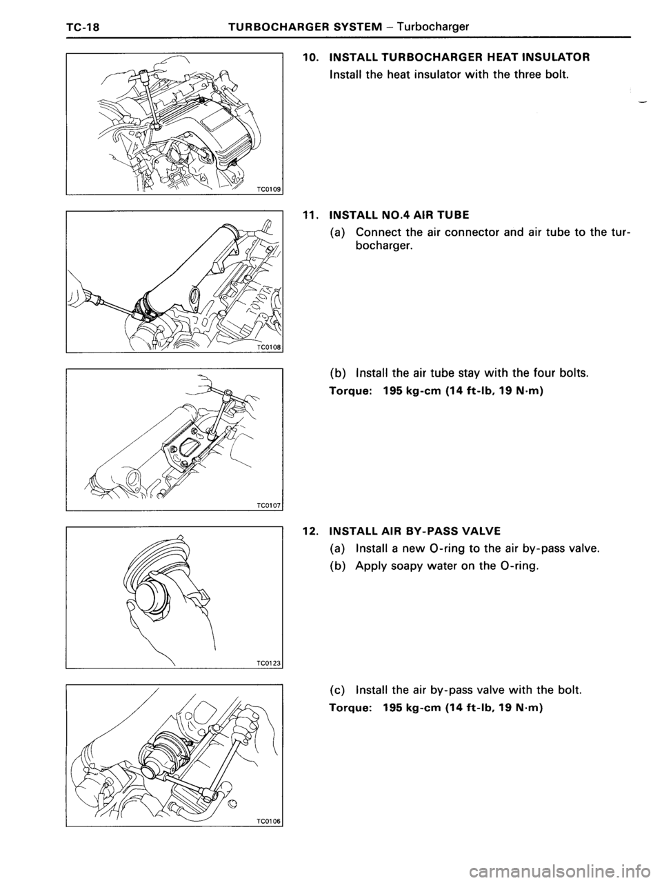 TOYOTA MR-2 1991  Factory Repair Manual 