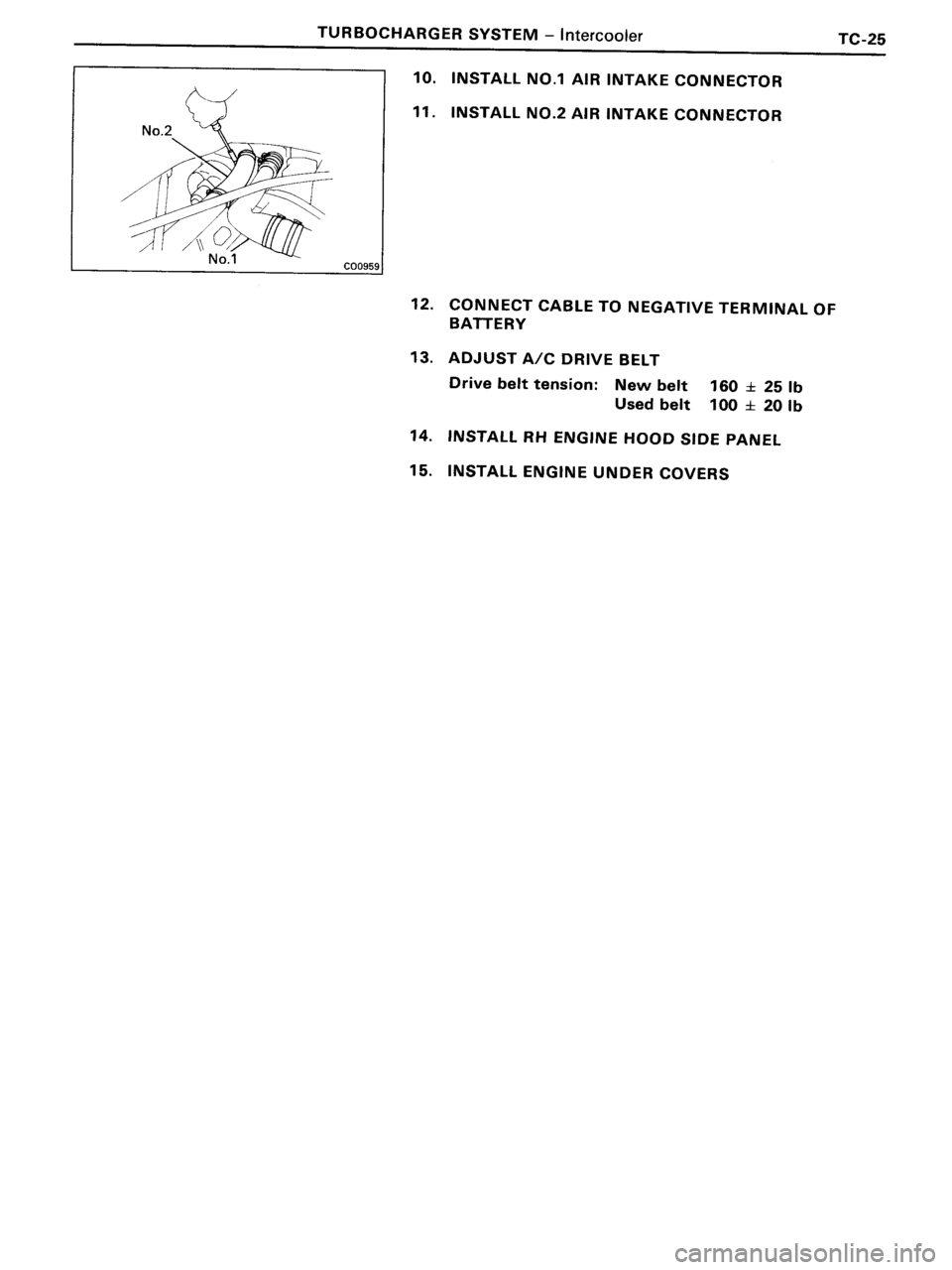TOYOTA MR-2 1991  Factory Repair Manual 