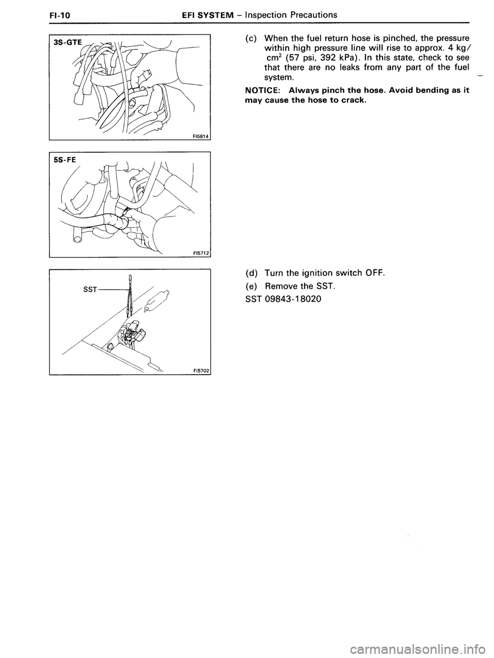TOYOTA MR-2 1991  Factory Repair Manual 