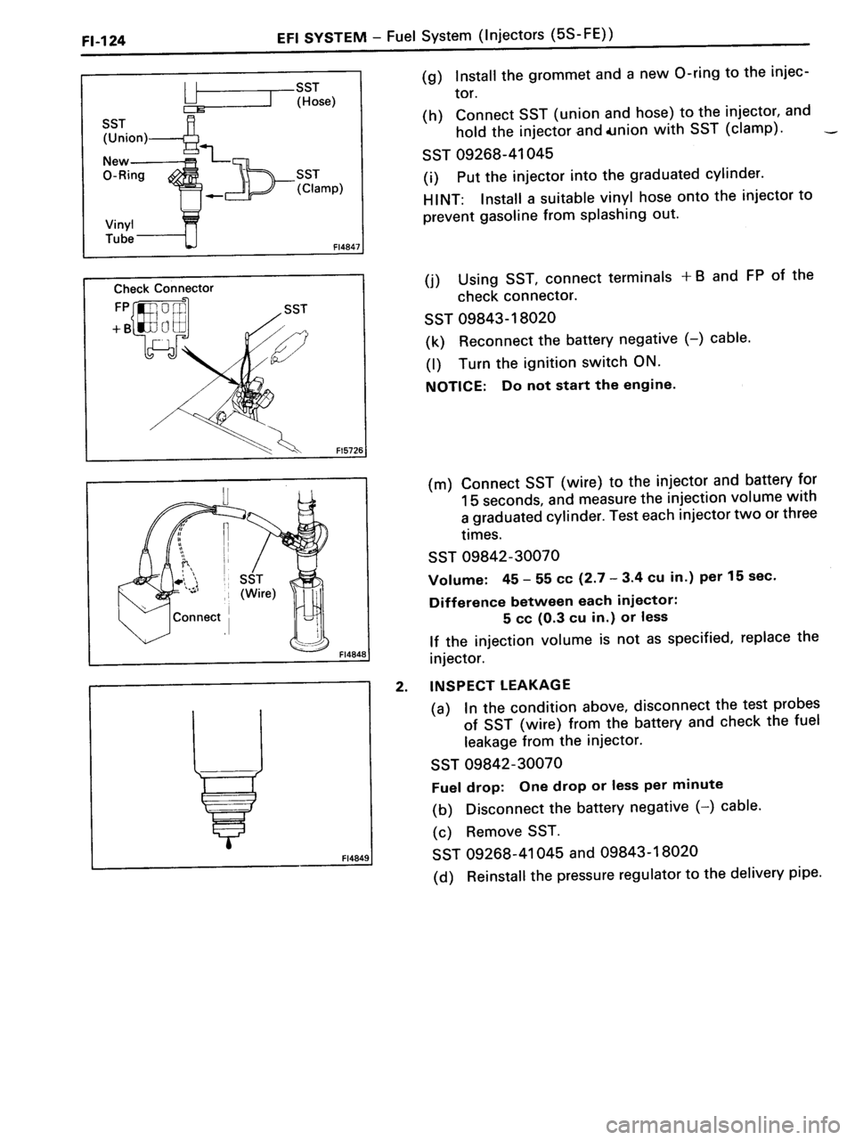 TOYOTA MR-2 1991  Factory Repair Manual 
