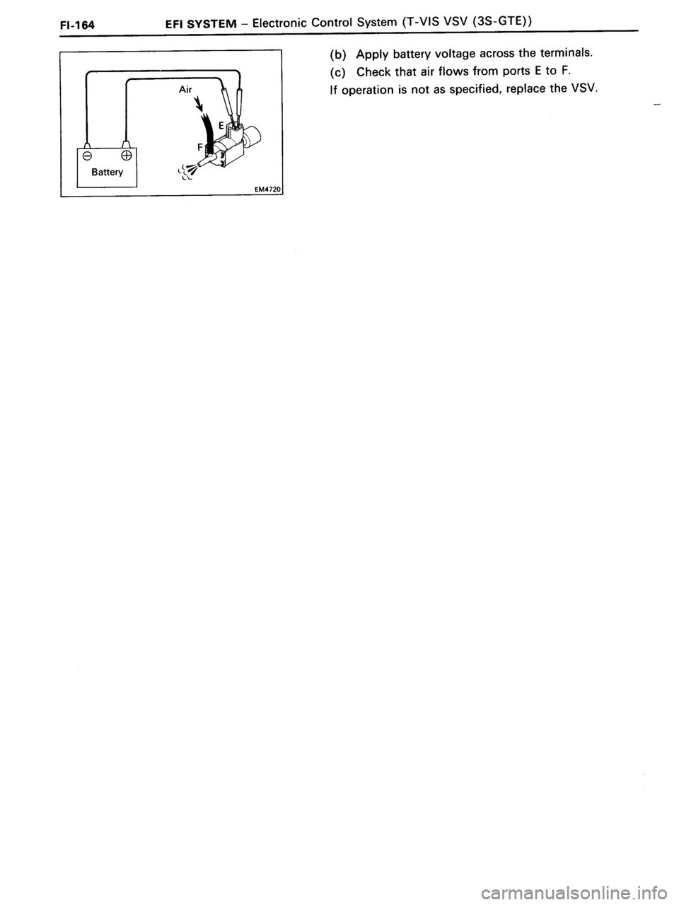 TOYOTA MR-2 1991  Factory Repair Manual 
