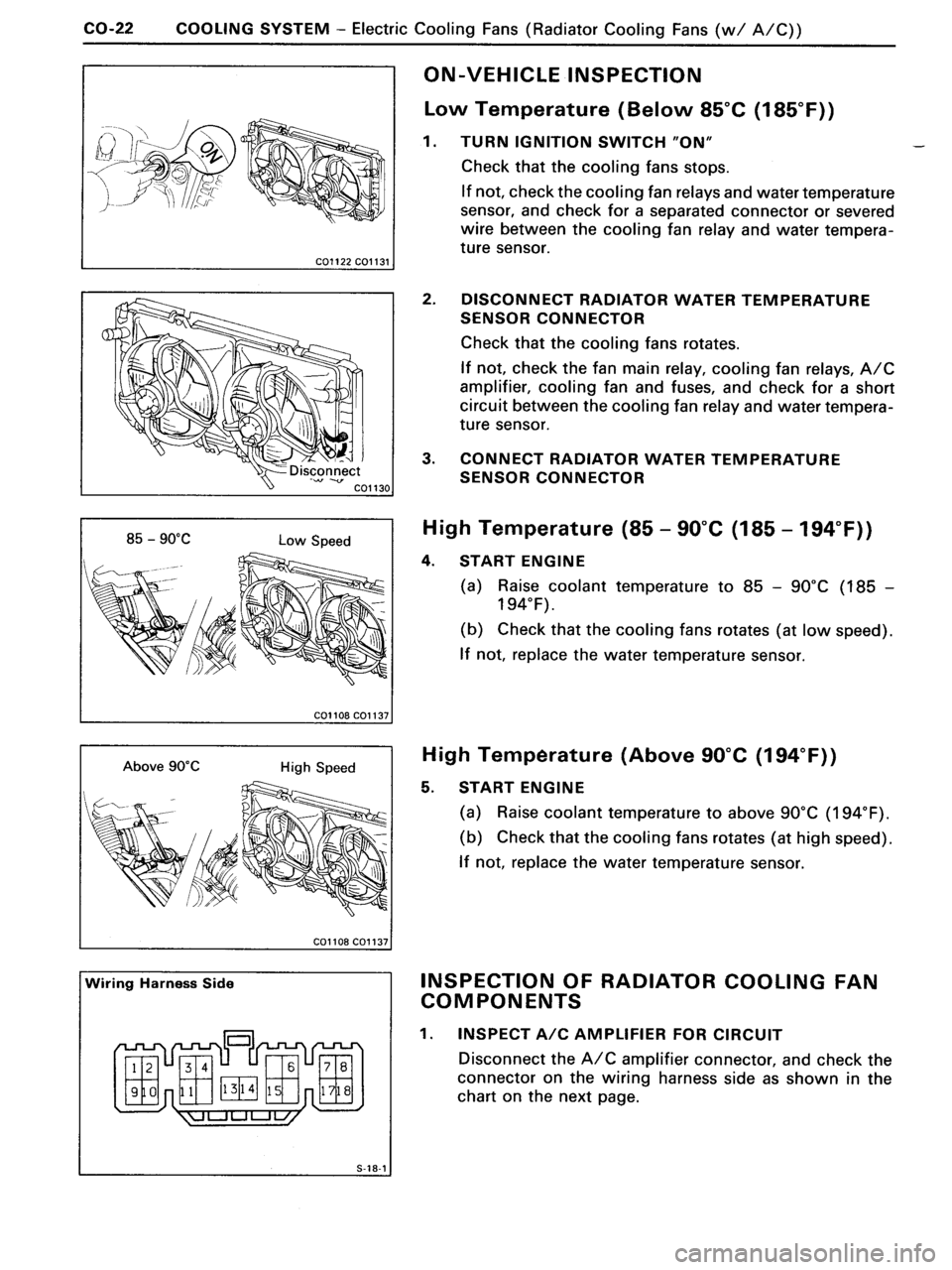 TOYOTA MR-2 1991  Factory Repair Manual 