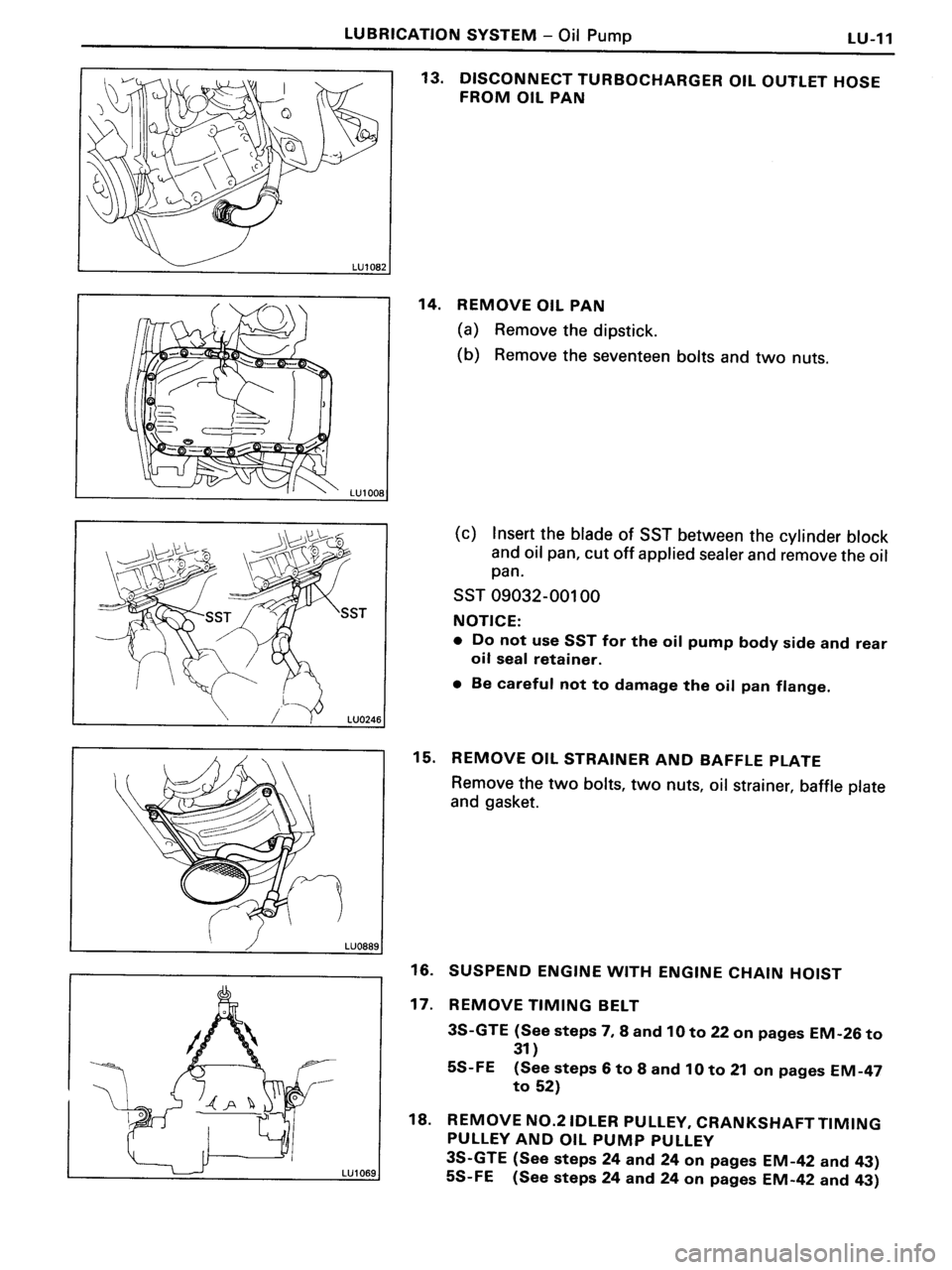 TOYOTA MR-2 1991  Factory Repair Manual 