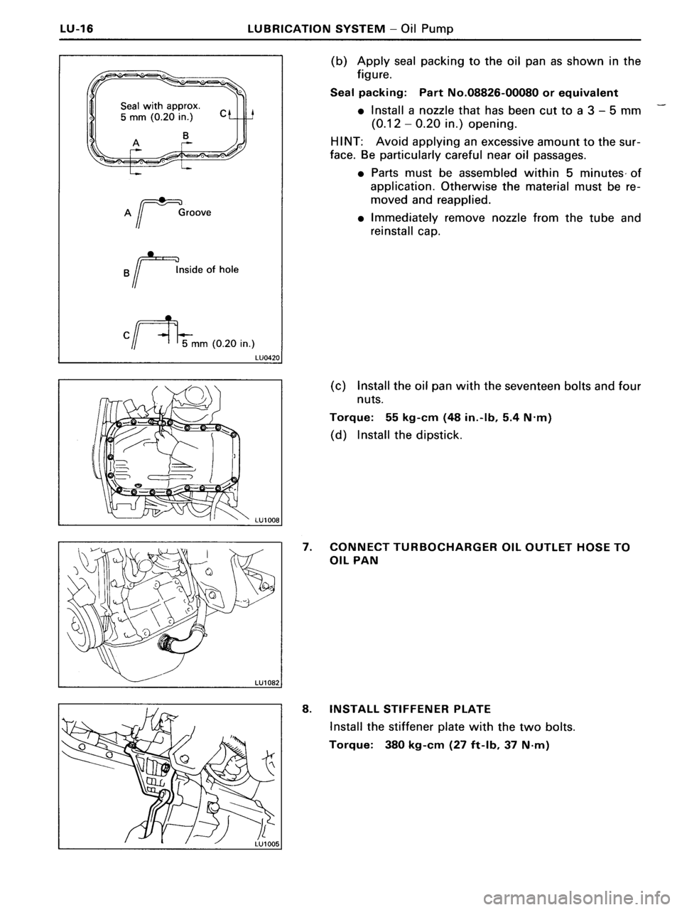 TOYOTA MR-2 1991  Factory Repair Manual 