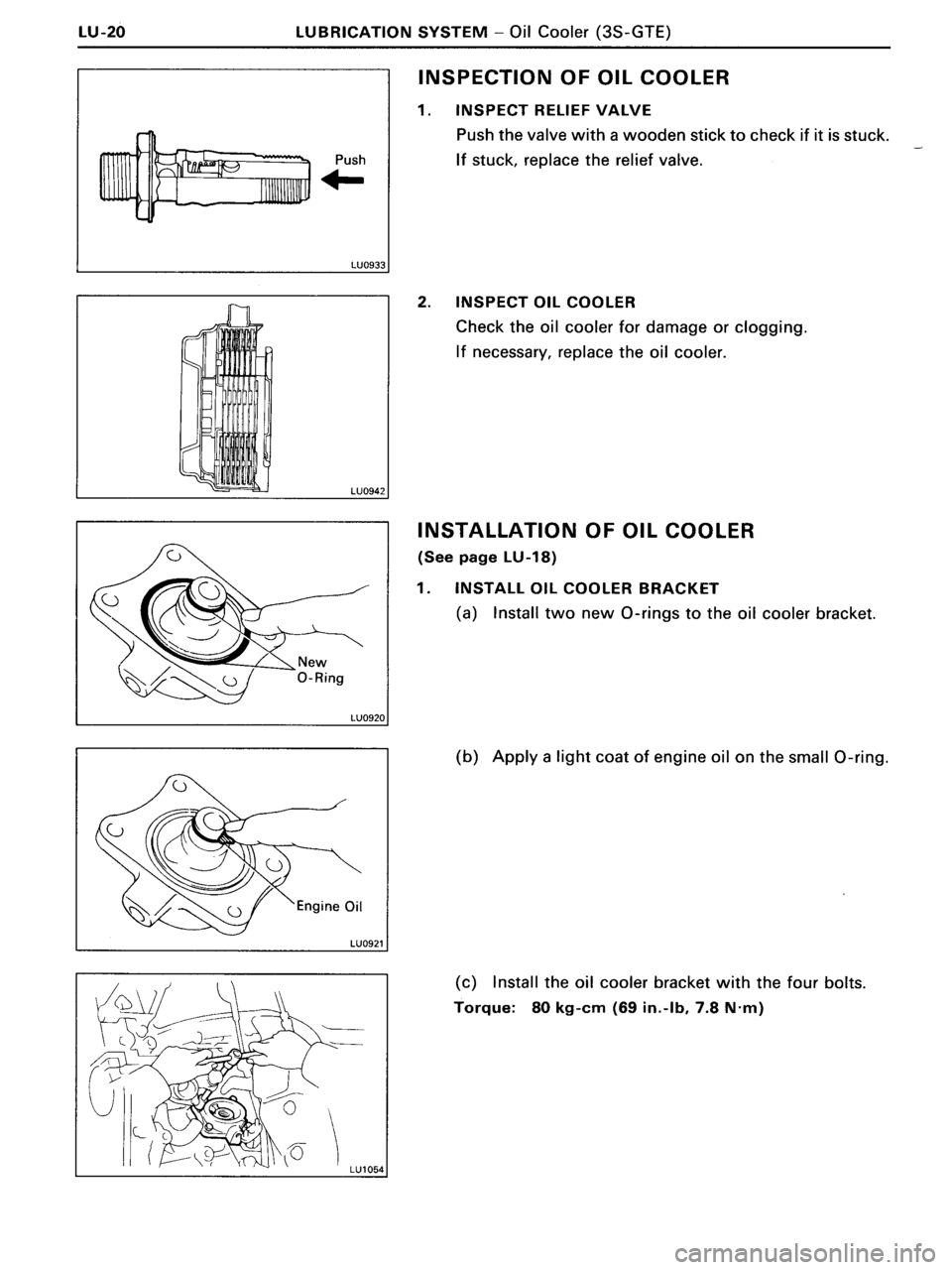 TOYOTA MR-2 1991  Factory Repair Manual 