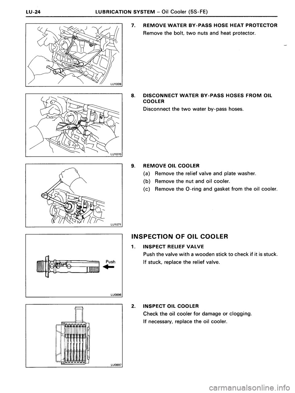 TOYOTA MR-2 1991  Factory Repair Manual 