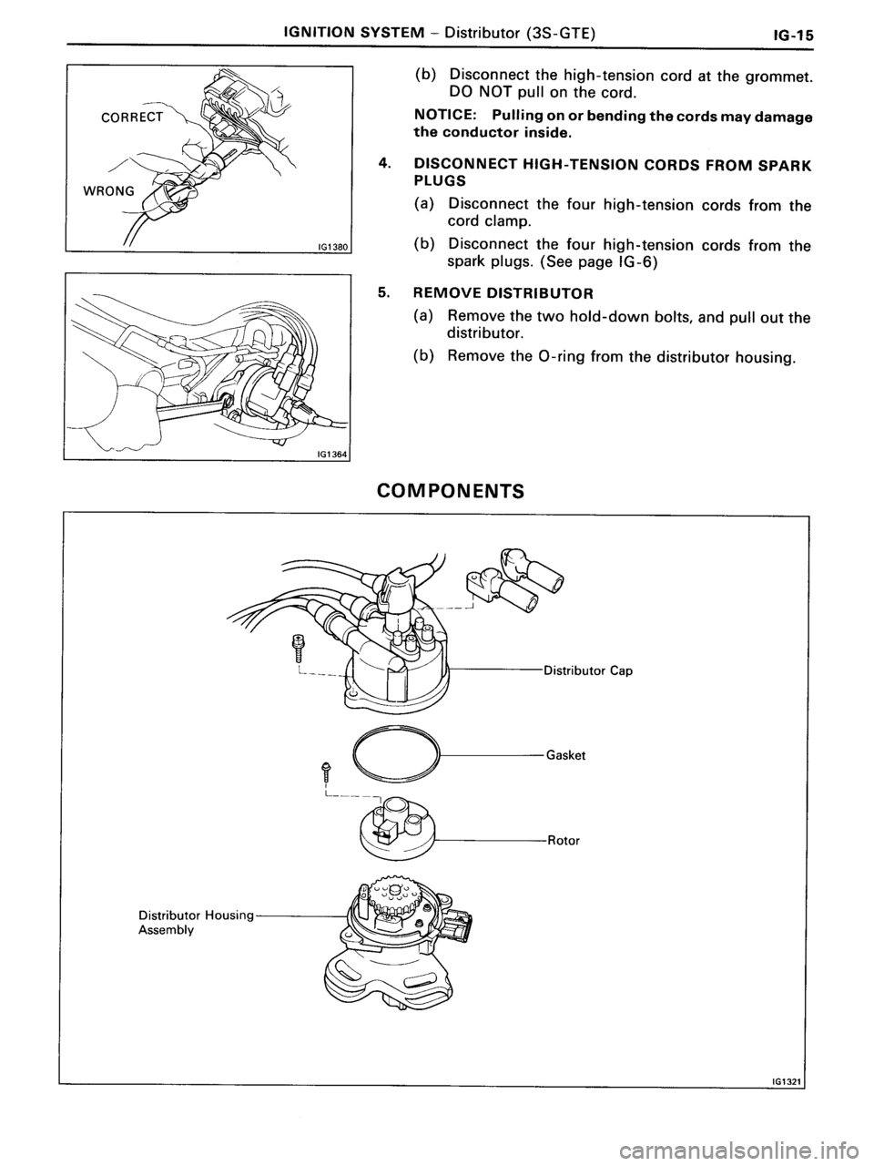 TOYOTA MR-2 1991  Factory Repair Manual 