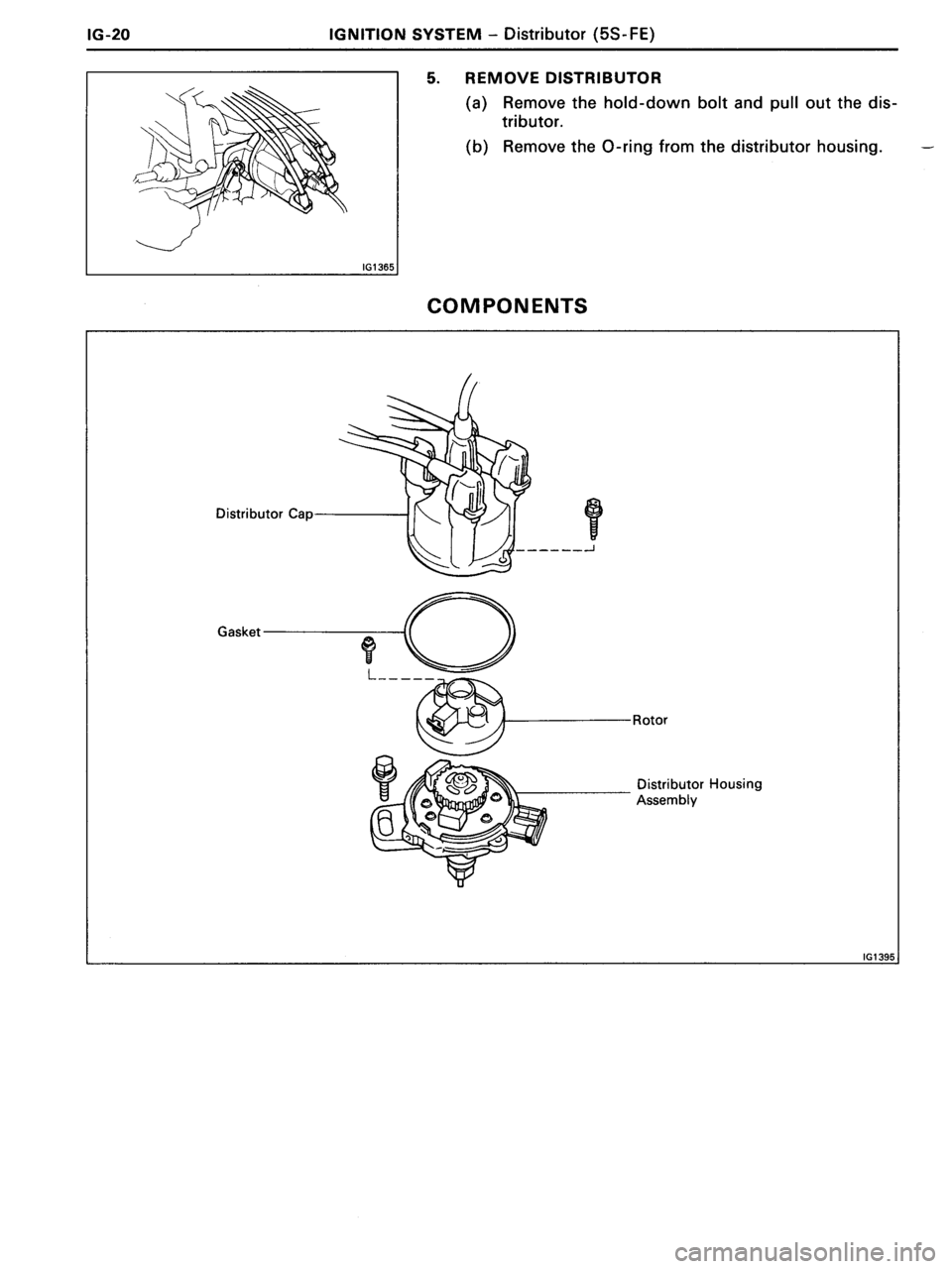 TOYOTA MR-2 1991  Factory Repair Manual 